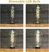 Dimmable Vintage LED Edison Bulbs, 6W, Equivalent 60W, 600lm, Daylight 5000K,ST58 Antique LED Filament Bulbs, E26 Medium Base, Clear Glass, Pack o...