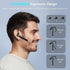 Bluetooth Earpiece for Phone Calls,Single Ear Wireless Headset with Noise Cancelling Mic,Hands-Free Earphones for Android iPhones,LED Display 500m...