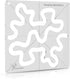 Free-Motion Quilting Templates – 4mm Acrylic Meander Ruler for Domestic & Industrial Sewing Machines – Beginner Stencil for Easy Quilt Designs...