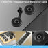 QIANRENON 3.5mm TRS Threaded Fixed Waterproof Cable 1/8 Male to Female Embedded Mount Stereo Adapter 3.5mm Plug to Jack Headphone Mount Cable, for...
