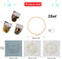 Lukinbox Embroidery Starter Kit for Beginners, 3 Sets Cross Stitch Kits for Adults, Include Embroidery Clothes with Cute Bees and Flowers Patterns...