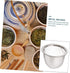 8pcs Tea Screen Tea Infuser Filter Teapot Strainer Replacement Metal Mesh Tea Strainer Tea Pot Strainer Stainless Steel Tea Kettle Metal Infuser S...