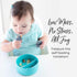 grabease Baby Bowls Silicone Bowls for Toddler Baby Feeding Divided Bowl, Dishwasher and Sterilizer Safe, Gray...