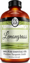 Oil of Youth Essential Oils 8oz - Lemongrass Essential Oil - 8 Fluid Ounces - Lemongrass Oil - Aromatherapy Oils - Lemongrass Essential Oil for Di...
