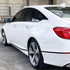 SlickMod Chrome Delete Blackout Vinyl Overlay for 2018-2022 Honda Accord Sedan Window Trim (Gloss Black)...