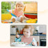 Omisy 4 Pack Burp Cloths & 4 Pack Muslin Baby Bibs Sets, for 2-36 Months Drooling Teething Girl Boy's Burp and Snap Bib...