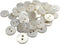 50 Nacar Natural Shell Buttons - Sewing Accessory - 6 Sizes - Manufactured and Shipped from Spain - (10 mm)...