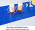 ShinyBeauty Sequin Table Runners Table Covers for Party 12 by 108 in Wedding Royal Sequin ~0111S (1, Royal Blue)...