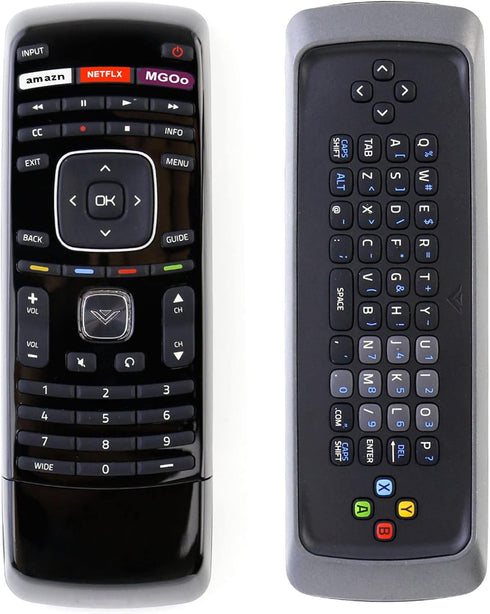 XRT302 Replace Remote fit for VIZIO Smart LCD LED TV with Dual Side Keyboard M320SR M370SR M420SR E650I-A2 M3D470KD E322VL M550NV M550SV M420SV M4...