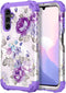 Hocase for Galaxy A15 5G Case, Heavy Duty Shockproof Protection Soft Silicone Rubber Bumper+Hard Plastic Hybrid Protective Case for Samsung Galaxy...