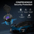 12V USB Outlet Qidoe 38W Dual USB Quick Charge 3.0 with Voltmeter Switch Aluminum Car Charger for Marine Car Truck Motorcycle Boat......
