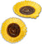 Sunflower Shaped Ceramic Spoon Rest - 2 PCS for Stove Top & Counter...