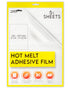 ZEFFFKA Hot Melt Adhesive Film Fabric Repair Iron-On Patch Hemming Decorating Clothing Fix Crafts Labeling Durable Washable Easy Application for T...
