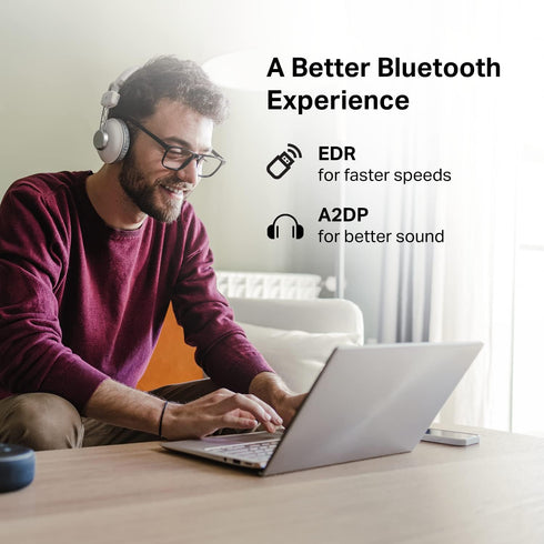 TP-Link Nano 2-in-1 USB Bluetooth WIFi Adapter AC600(Archer T2UB Nano)- Bluetooth 4.2 with 2.4G/5G Dual Band Wireless Network Adapter for Desktop ...