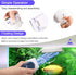 AQQA Aquarium Strong Magnetic Cleaner Brush, Fish Tank Glass Algae Magnet Cleaning Tool Floating Cleaner Scrubber Brush with 2 Detachable Scraper ...