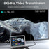 240W USB 4 Cable 6.6ft, Supports 8K@60Hz HD Display & 40Gbps Data Transfer, USB C to USB C Fast Charging for iPhone 15/Pro/Plus/Pro Max, Samsung G...