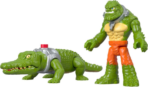 Fisher-Price DC Super Friends Imaginext DC Super Friends, K Croc & Crocodile Pet...