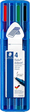 STAEDTLER Triangular Ballpoint Pen Triplus ball Ergonomic Triangular Shape Line Width F 437 FSB4...