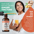 Ginger Tincture, Organic Ginger Extract (Zingiber officinale) Dried Root, Ginger Supplement, Ginger USA...