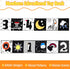 Newborn Toys Black and White High Contrast Baby Toys for 0-6, 6-12 Months, Early Education Baby Book with Numbers, Weather and Animals Signs, Tumm...