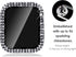 KADES Compatible for Bling Apple Watch Protective Case with Built-in Screen Protector for Apple Watch 38mm iWatch Series 3 2 1 (38mm, Black)...