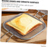 SUPVOX Sandwich Grill Folding Tray Microwave Toaster Sandwich Maker Bread Slice Grill Oven Bread Clip BBQ Grill Outdoor Household Bread Press Stai...