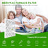 12x12x1 AC Furnace Air Filter, MPR 1000, MERV 11 Pleated HVAC Filter, 2 Pack (exact dimensions 11.81x11.81x0.79 inches)...