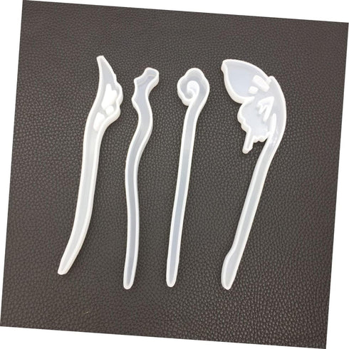 EXCEART 8pcs Bun Mold Resin Tools Resin Kit Epoxy Crystal Resin DIY Crafts Making Mold Crystal Pendants Resin Crafts Making Tool De Resina Hand Mo...