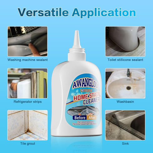 Kitchen Gadgets, Home Remover Gel, Washing Machine Cleaner for Refrigerator Strips Cleaner Supplies, Grout Cleaner Best for Home Sink/Kitchen/Bath...