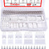 Twidec/500PCS 2.54mm JST Connector Kit with 2/3/4/5/6 Male and Female Pin Housing Connector Adapter Plug and 2.54mm Female Pin Header Wire Termina...