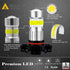 Alla Lighting 2800lm PSX24W 2504 LED Fog Light Bulbs 3000K Amber Yellow Xtreme Super Bright COB-72 SMD 12V122766...