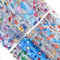 | 10 Pieces Clear PVC Vinyl Sheets, A4 Size See Through Waterproof Vinyl Fabric for Bows Earrings Making-Ocean Starfish...
