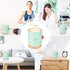 Green Portable Mini Humidifier, 500ml Small Cool Mist USB Desktop Humidifier for Baby Bedroom, Travel, Office, Home - Auto Shut-Off, 2 Mist Modes,...