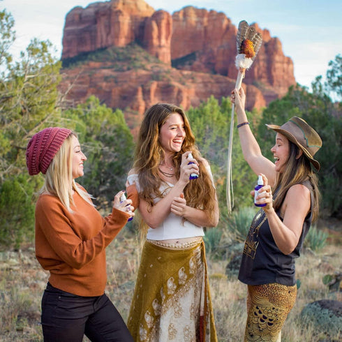 White Sage Smudge Spray (4 Fl Oz) - for Cleansing Negative Energy - Sage Spray Alternative to Incense Sticks - Sustainably Made in USA with Pure E...
