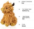 Highland Cow Stuffed Animal Highland Cow Plush, Realistic Fluffy Highland Cow Soft Farm Plushies Toy, Stuffed Cow Toys Gifts for Boys Girls Kids A...