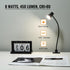 Clip Desk Lamp, USB Reading Light, Flexible Neck Led Clamp Light with 3 Color Temperature Options, 10 Dimmable Brightness Levels for Working, Stud...