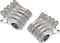 Outdoor Heavy Duty clothespins 10 Pack Large Stainless Steel Quilt Clips,Beach Towel Clips,Curtain Clamps,Rubber Tipped Metal Clothes...