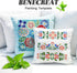 BENECREAT Plastic Folk Decorative Painting Stencil Templates, 12x12inch Floral Pattern Scandinavian Style Reusable Drawing Stencils for DIY Art Cr...