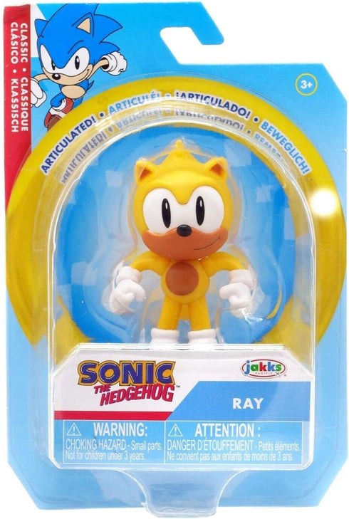 Sonic The Hedgehog Mini Figure 2.5 inch - Packaging May Vary (Ray)...