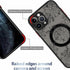 Magnetic Case for iPhone Compatible with MagSafe iPhone 14 Case, Black Flower Floral for Women Girls Protective Case (for iPhone 14)......