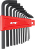 Performance Tool W1391 12-Piece Long Arm Hex Key Set - Heat Treated Alloy Steel, Includes Plastic Holder for Storage, SAE Sizes: 050-5/16-Inch...