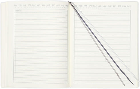 DesignWorks Ink Standard Issue Rosewood and Blush Planner Notebook No. 3 Journal with Lined Pages, Elastic Closure, Pen Holder, and 3 Ribbon Marke...
