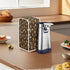 Can Opener Cover Coffee Print Can Opener Dust and Stain Protection Small Applicance Cover for Kitchen Fits Most Electric Automatic Can Openers...