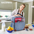BAGSPRITE Stand Mixer Cover with Appliance Sliders Base Compatible with KitchenAid Mixer-Storage Bag for 4.5/5 Quart with Pockets for Kitchen Aid ...