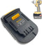for Milwaukee to Dewalt Battery Adapter, for Milwaukee M18 18v Lithium Battery Convert to Dewalt 18v-20v Lithium Batteries, Converter MIL18DL Use ...