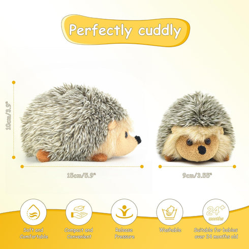 Hedgehog Stuffed Animal, Cute Stuffed Hedgehog Soft Adorable Squishy Plush Toy, Gift for Boys Girls Kids...