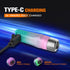S12Plus Keychain Flashlight?610 High Lumen EDC Pocket Flashlight,USB C Rechargeable Mini LED Flashlight,Small Flashlight for Everyday use, Backpac...