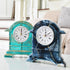 Resin Clock Molds, Table Clock Mold for Resin, Mantel Silicone Molds Kit for Epoxy Resin Casting, DIY Home Decor with 2 Clock Faces...