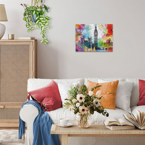 Ravensburger London Postcard 500 Piece Jigsaw Puzzle for Adults - 12000309 - Handcrafted Tooling, Made in Germany, Every Piece Fits Together Perfe...