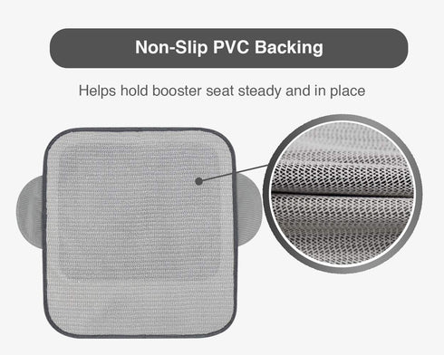 Minnebaby Extra Large Booster Chair Protector Cover, Dining Chair Seat Cover for Booster Seat, Grey...